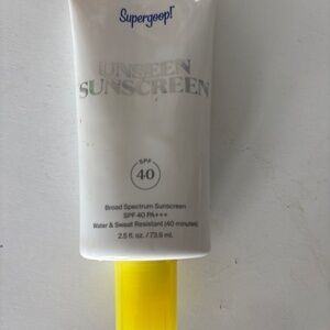 Super goop unseen sunscreen spf 40 2.5 fl oz